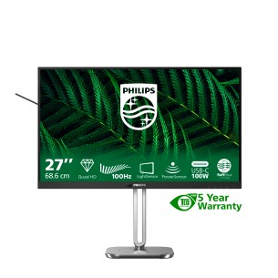 Philips Serie 5000 27B2G5601/00 Monitor PC 68,6 cm (27") 2560 x 1440 Pixel Quad HD LCD Nero