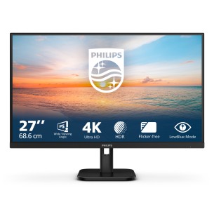 Philips 27E1N1800A/00 Monitor PC 68,6 cm (27") 3840 x 2160 Pixel 4K Ultra HD LED Nero