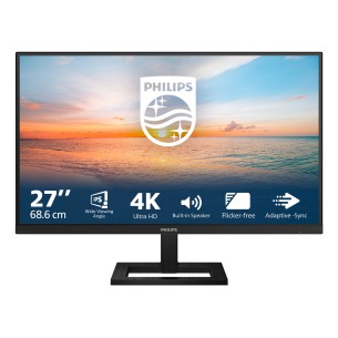 Philips Serie 1000 27E1N1800AE/00 Monitor PC 68,6 cm (27") 3840 x 2160 Pixel 4K Ultra HD LED Nero