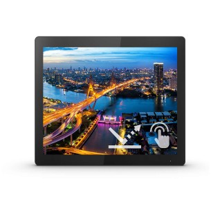 Philips B Line 152B1TFL/00 Monitor PC 38,1 cm (15") 1024 x 768 Pixel LED Touch screen Nero
