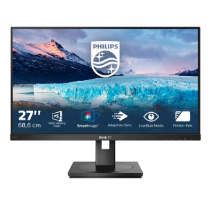 Monitor Multimediale - Philips 272S1AE/00 - Multimediale con Ingressi Hdmi, DisplayPort e Vga