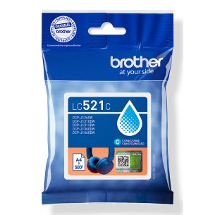 Brother LC521C cartuccia d'inchiostro 1 pz Originale Ciano