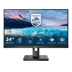 Monitor 23,8'' - Philips 242S1AE/00 - Ingresso Hdmi, Display Port e Vga