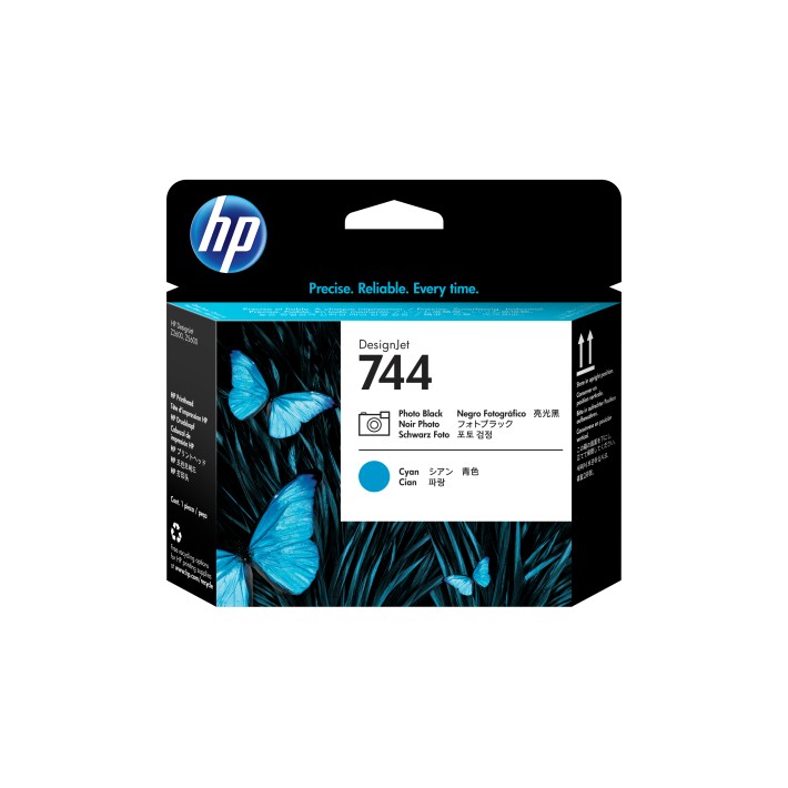 HP Testina di stampa nero fotografico/ciano DesignJet 744
