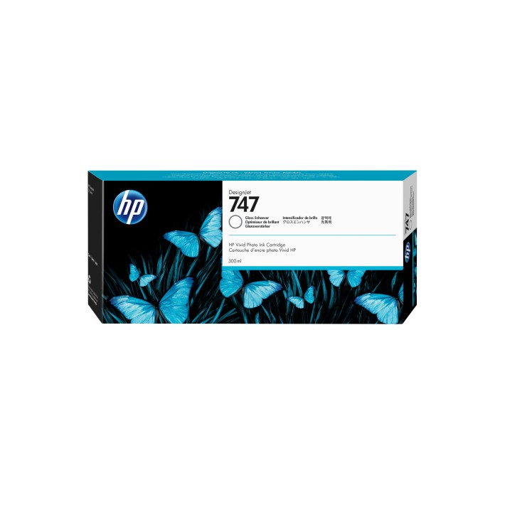 HP Cartuccia di inchiostro 747 DesignJet Gloss Enhancer da 300 ml