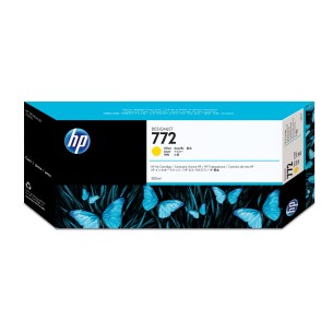 HP Cartuccia inchiostro giallo DesignJet 772, 300 ml