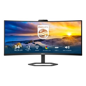 Philips Serie 5000 34E1C5600HE/00 Monitor PC 86,4 cm (34") 3440 x 1440 Pixel 4K Ultra HD LED Nero