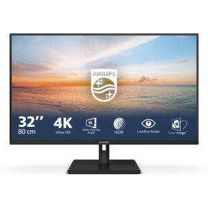Philips Serie 1000 32E1N1800LA/00 Monitor PC 80 cm (31.5") 3840 x 2160 Pixel 4K Ultra HD LCD Nero