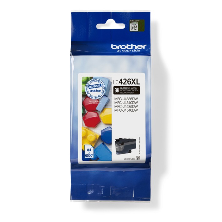 Brother LC426XLBK cartuccia d'inchiostro 1 pz Originale Nero