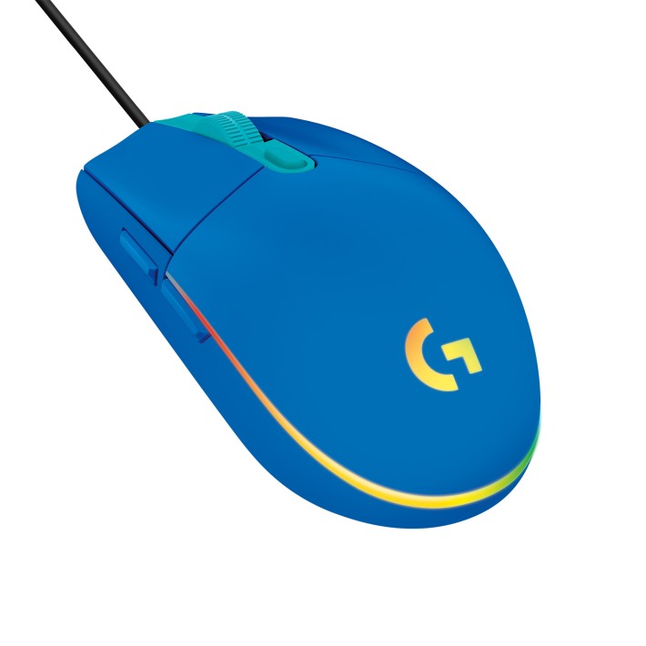 Logitech G G203 LIGHTSYNC mouse Gaming Mano destra USB tipo A 8000 DPI