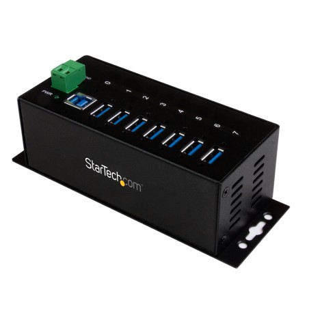StarTech.com Hub USB 3.0 a 7 porte - 5Gbps - Hub USB-A industriale in metallo con protezione ESD e dalle sovratensioni 350W -