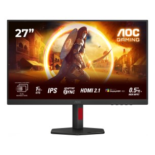 AOC G4 U27G4/WS Monitor PC 68,6 cm (27") 3840 x 2160 Pixel 4K Ultra HD Argento, Bianco