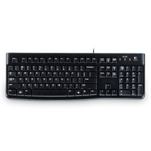 Logitech K120 for Business tastiera Ufficio USB QWERTY Italiano Nero