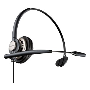 HP Poly Cuffie con auricolare singolo Poly EncorePro HW710 + custodia