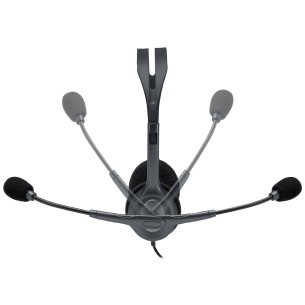 Logitech H111 Auricolare Cablato A Padiglione Ufficio Nero