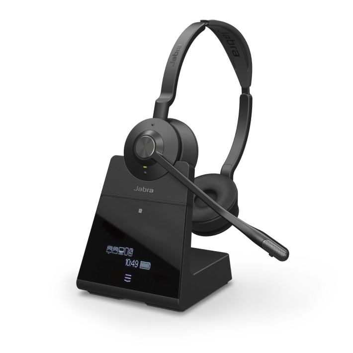 Jabra Engage 75 Auricolare Wireless A Padiglione Ufficio USB tipo-C Bluetooth Base di ricarica Nero