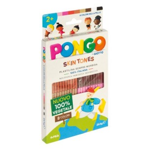 Giotto F603100 composto per ceramica e modellazione Argilla da modellazione 264 g Colori assortiti 8 pz