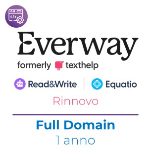 Everway (ex Texthelp) Read&Write + Equatio per tutto il dominio - Rinnovo - 1 Anno