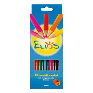 Giotto F274100 pastello colorato Colori assortiti 12 pz