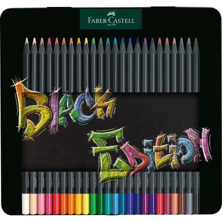 Faber-Castell 116425 pastello colorato Multicolore 24 pz