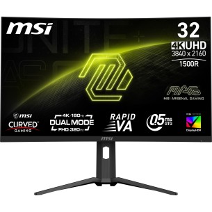 MSI MAG 321CUPDF Monitor PC 80 cm (31.5") 3840 x 2160 Pixel 4K Ultra HD LCD Nero