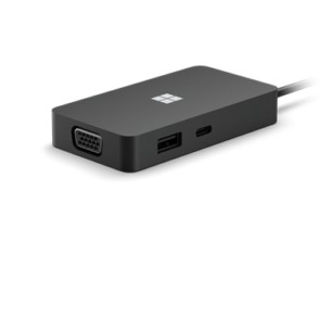 Microsoft 1E4-00003 replicatore di porte e docking station per laptop Nero