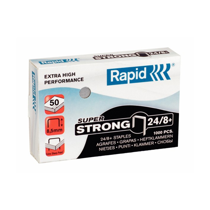 Rapid Punti metallici 24/8+ Super Strong