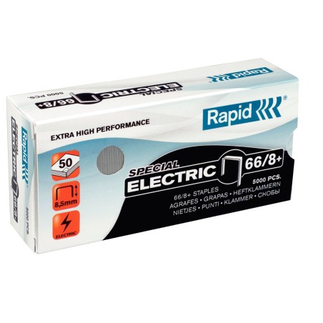 Rapid Punti metallici 66/8+ SuperStrong Electric
