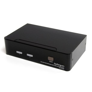 StarTech.com Switch KVM DVI USB 2 porte, con audio e hub USB 2.0