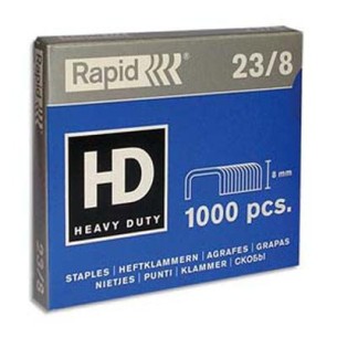 Rapid Punti metallici 23/8 Standard