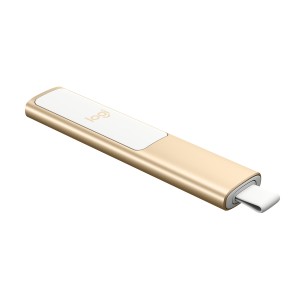 Logitech Spotlight puntatore wireless Bluetooth/RF Oro