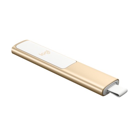 Logitech Spotlight puntatore wireless Bluetooth/RF Oro