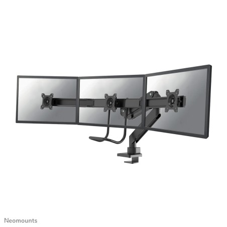 Neomounts NM-D775DX3BLACK Braccio per monitor 17-27" - molla a gas - Topfix - 180°-stop