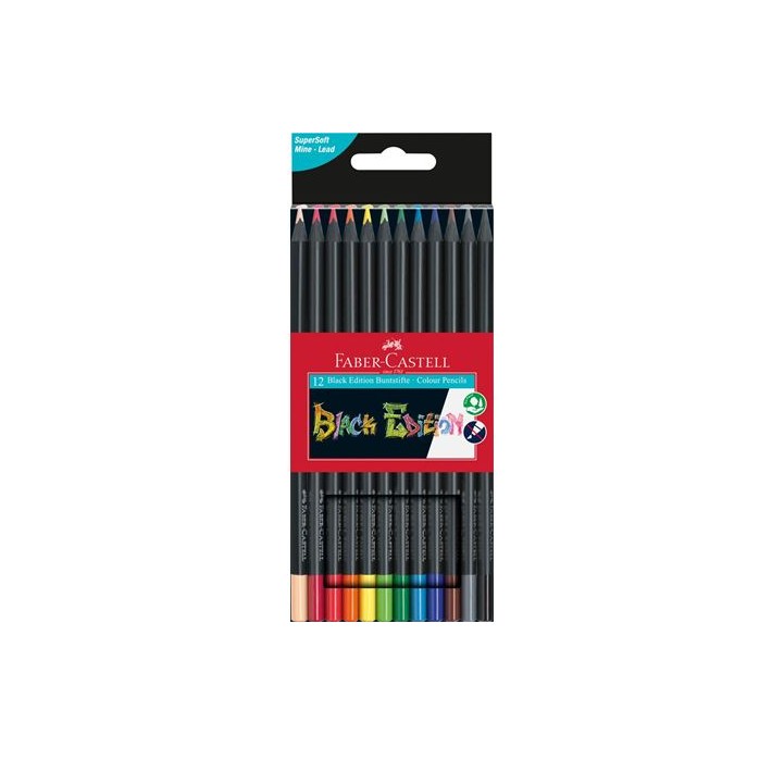 Faber-Castell 116412 pastello colorato Multicolore 12 pz