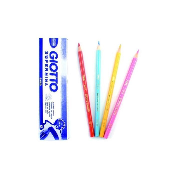 Giotto F239002 pastello colorato Limone (colore) 12 pz