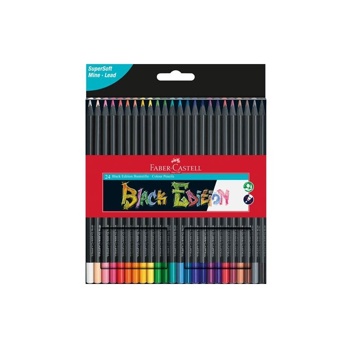 Faber-Castell 116424 pastello colorato Multicolore 24 pz