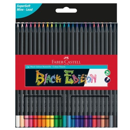 Faber-Castell 116424 pastello colorato Multicolore 24 pz