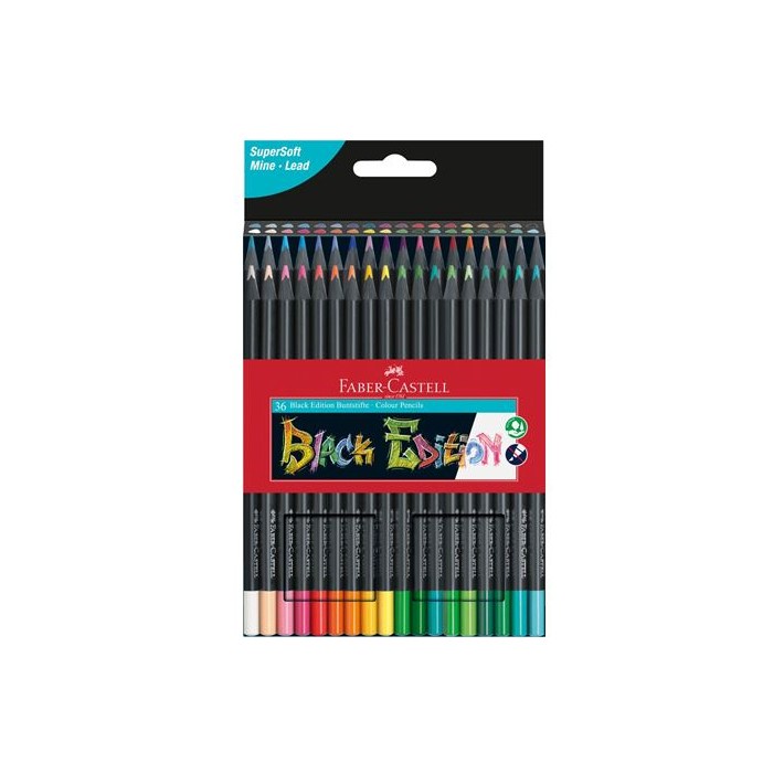 Faber-Castell 116436 pastello colorato Multicolore 36 pz