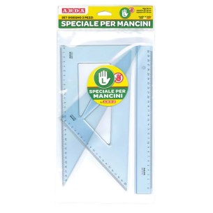 ARDA 704303MAN set di righelli 3 pz