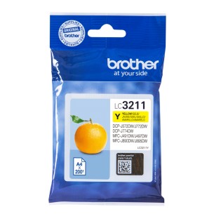 Brother LC3211Y cartuccia d'inchiostro 1 pz Originale Resa standard Giallo