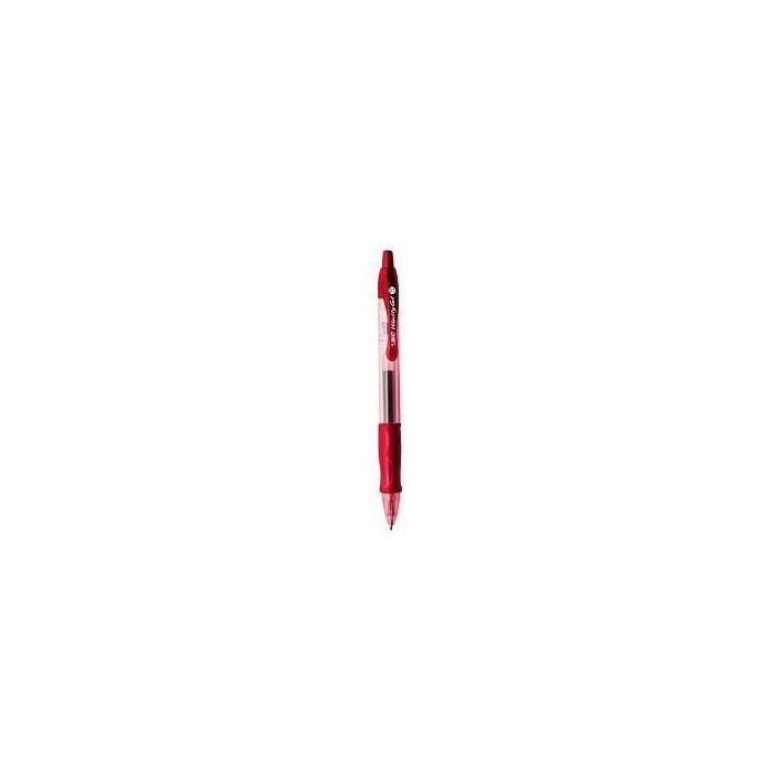BIC 829159 penna a sfera Rosso Penna a sfera retrattile a clip 12 pz
