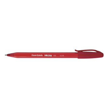 Papermate InkJoy 100 Rosso Penna a sfera Medio 50 pz