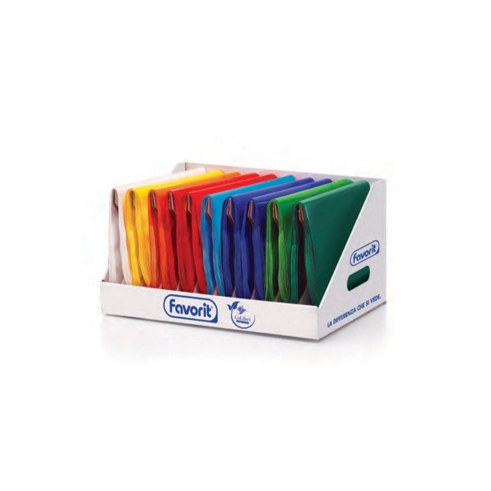 Favorit 400174071 copertina per libro e rivista 300 pz Colori assortiti