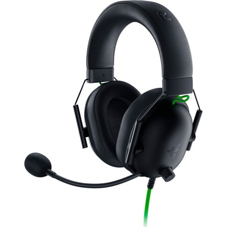 Razer Blackshark V2 X Auricolare Cablato A Padiglione Gaming Nero, Verde