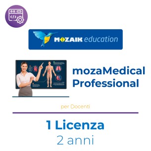 Mozaik mozaMedical PROFESSIONAL - 1 Utente/Docente  - Abbonamento 2 Anni - Multipiattaforma - Inglese