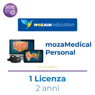 Mozaik mozaMedical PERSONAL - 1 Utente/Studente  - Abbonamento 2 Anni - Multipiattaforma - Inglese