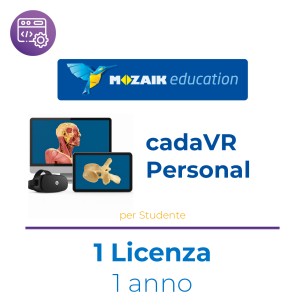 Mozaik cadaVR PERSONAL - 1 Utente/Studente  - Abbonamento 1 Anno - Multipiattaforma - Inglese