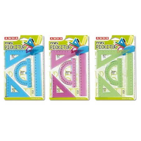 ARDA 704/12/4BL set di righelli 4 pz