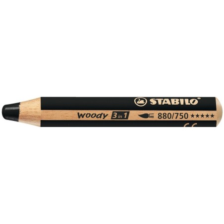 STABILO woody 3 in 1 Nero 1 pz