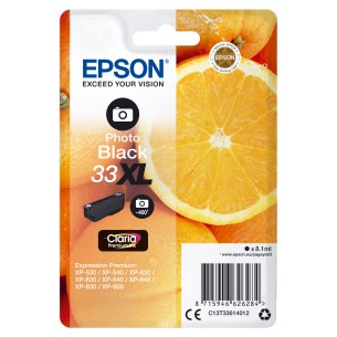Epson Oranges Inchiostro nero fotografico singolo Claria Premium Arance 33XL
